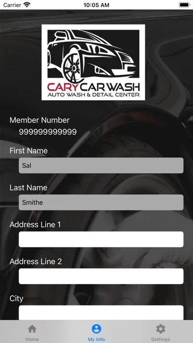 Cary Car Wash Rewards應用截圖