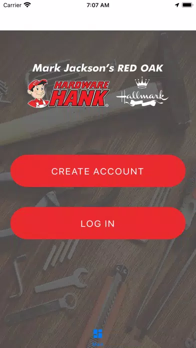 Screenshot di Red Oak Hardware Hank