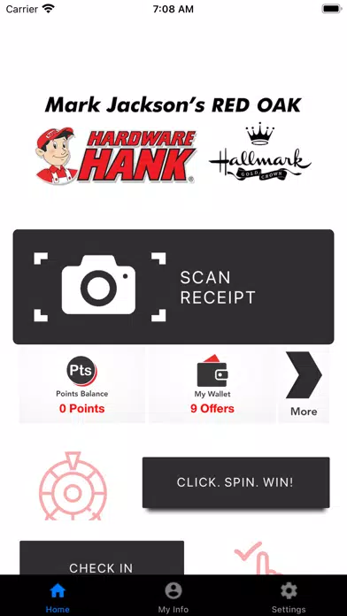 Screenshot di Red Oak Hardware Hank
