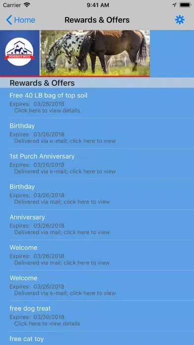 Rosedale Rewards应用截图