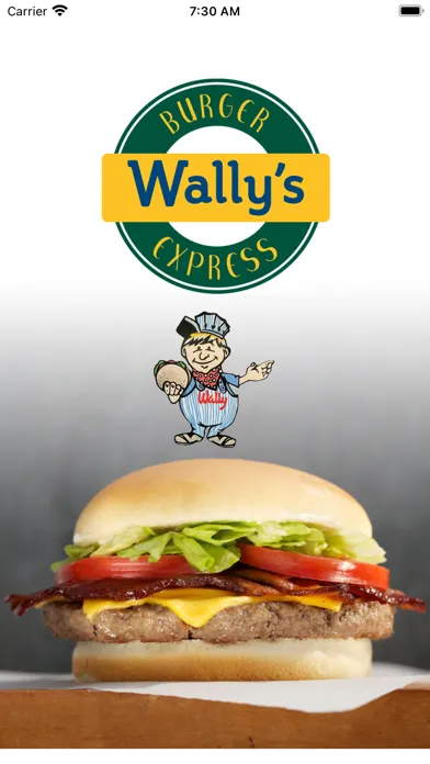 ภาพหน้าจอของ Wally's Burger Express