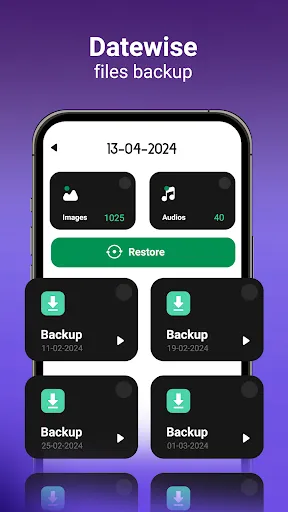 Phone Backup & Restore Screenshots
