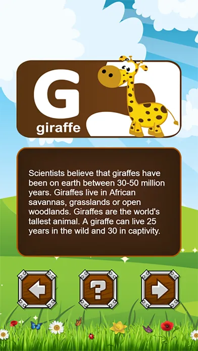 My New Alphabet Animals Zoo スクリーンショット