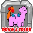 Dinosaur Drawing and Coloring Ideas for Kids Dinosaur Drawing and Coloring Ideas for Kids