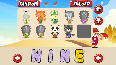 Ảnh chụp màn hình của New Phonics Numbers Math Game