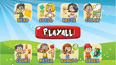 Ảnh chụp màn hình của New Phonics Numbers Math Game