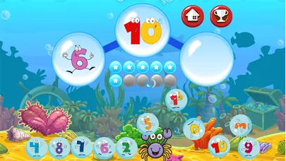 Ảnh chụp màn hình của New Phonics Numbers Math Game