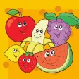 English Fruit Names Match Game English Fruit Names Match Game