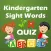 Kindergarten Sight Words Phonic worksheets