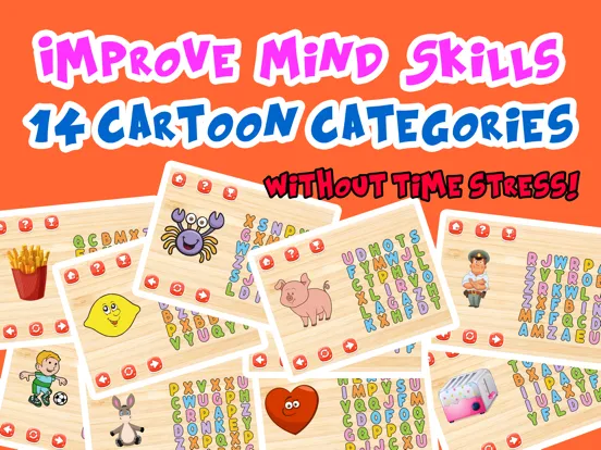 Fun Colorful Word Search Games iPad  سکرین شاٹس