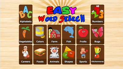 Fun Colorful Word Search Games سکرین شاٹس