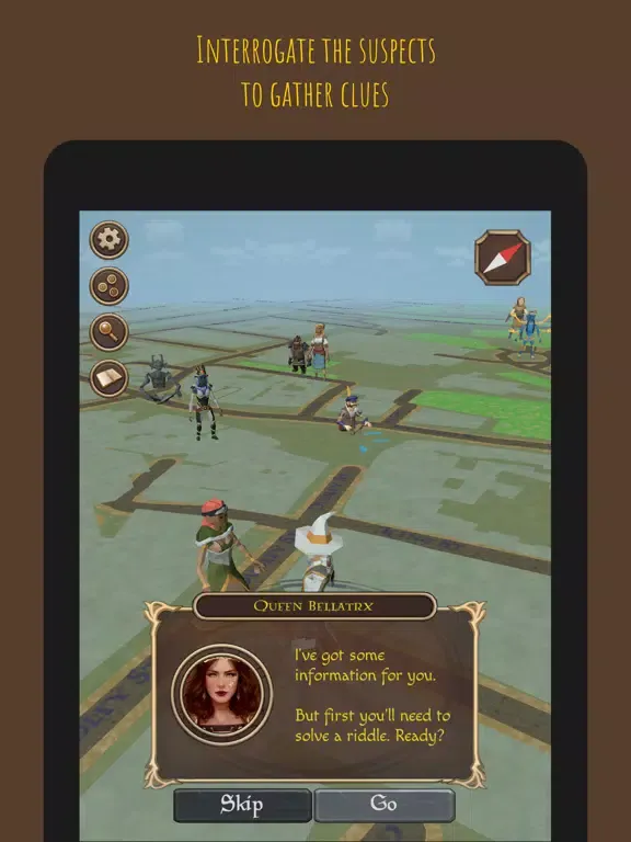 ภาพหน้าจอของ Wizards World iPad 