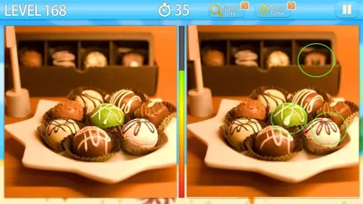 Find out differences - Foods Screenshots