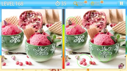 Find out differences - Foods Screenshots