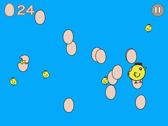 تصاویر Happy chickens - Lay eggs iPad 