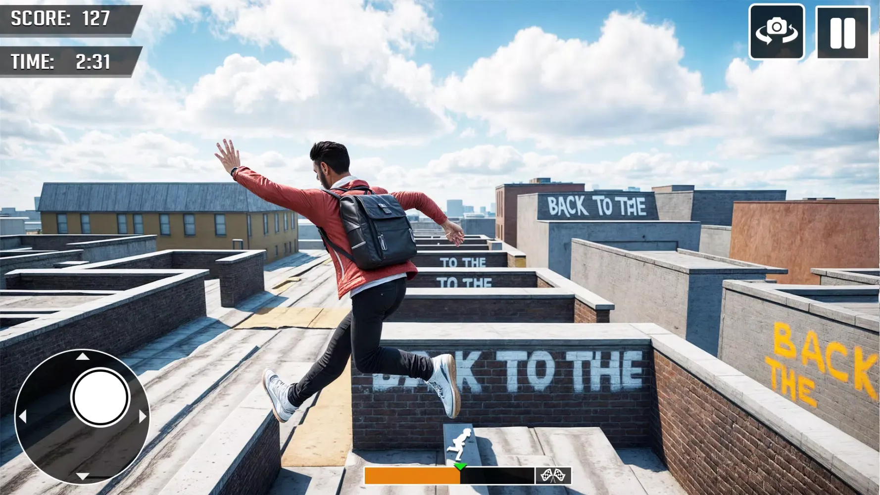 Going Up Parkour Only Rooftop Screenshots