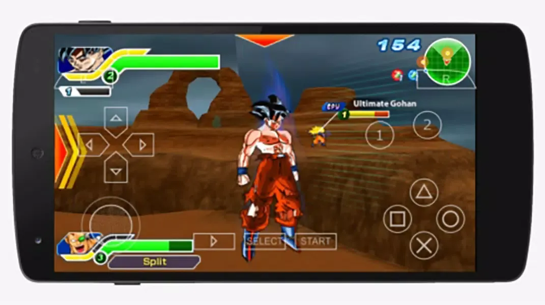 Captures d'écran de PSP PSX2 Games