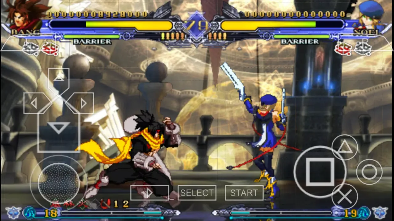 Captures d'écran de PSP PSX2 Games
