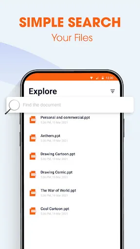 PPT Reader - PPTX File Viewer Screenshots