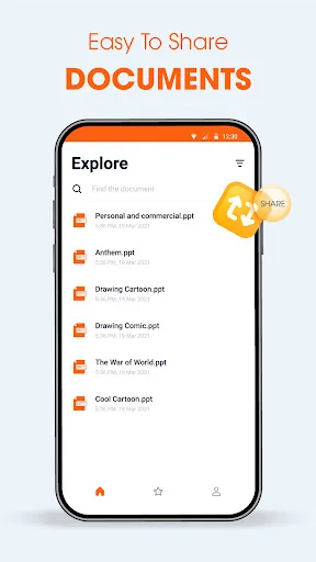 PPT Reader - PPTX File Viewer Screenshots
