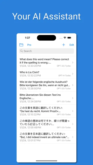 Capturas de tela do EasyAsk - Your AI Assistant