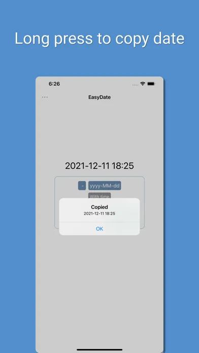 Capturas de pantalla de Easy Date Calculator, Keyboard