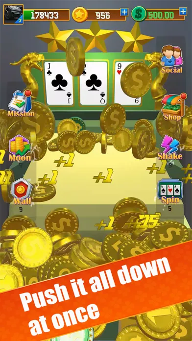 Captures d'écran de Happy Pusher - Lucky Big Win