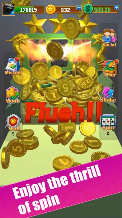 Captures d'écran de Happy Pusher - Lucky Big Win