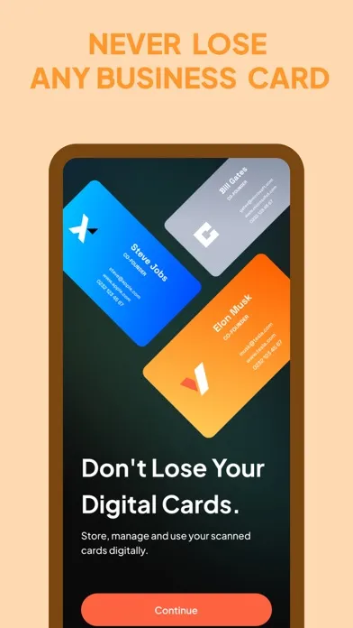Lines - Business Card Scanner স্ক্রিনশট