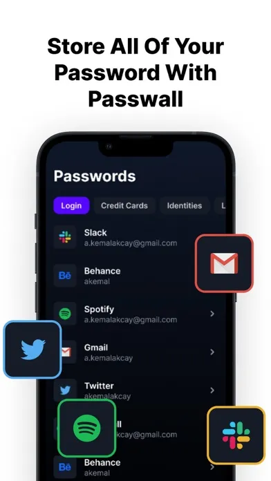 PassWall: Password Manager স্ক্রিনশট