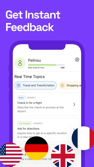 تصاویر SayAI: English AI Speaking