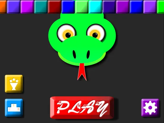 Snake 2 - Rainbow Worm iPad  स्क्रीनशॉट