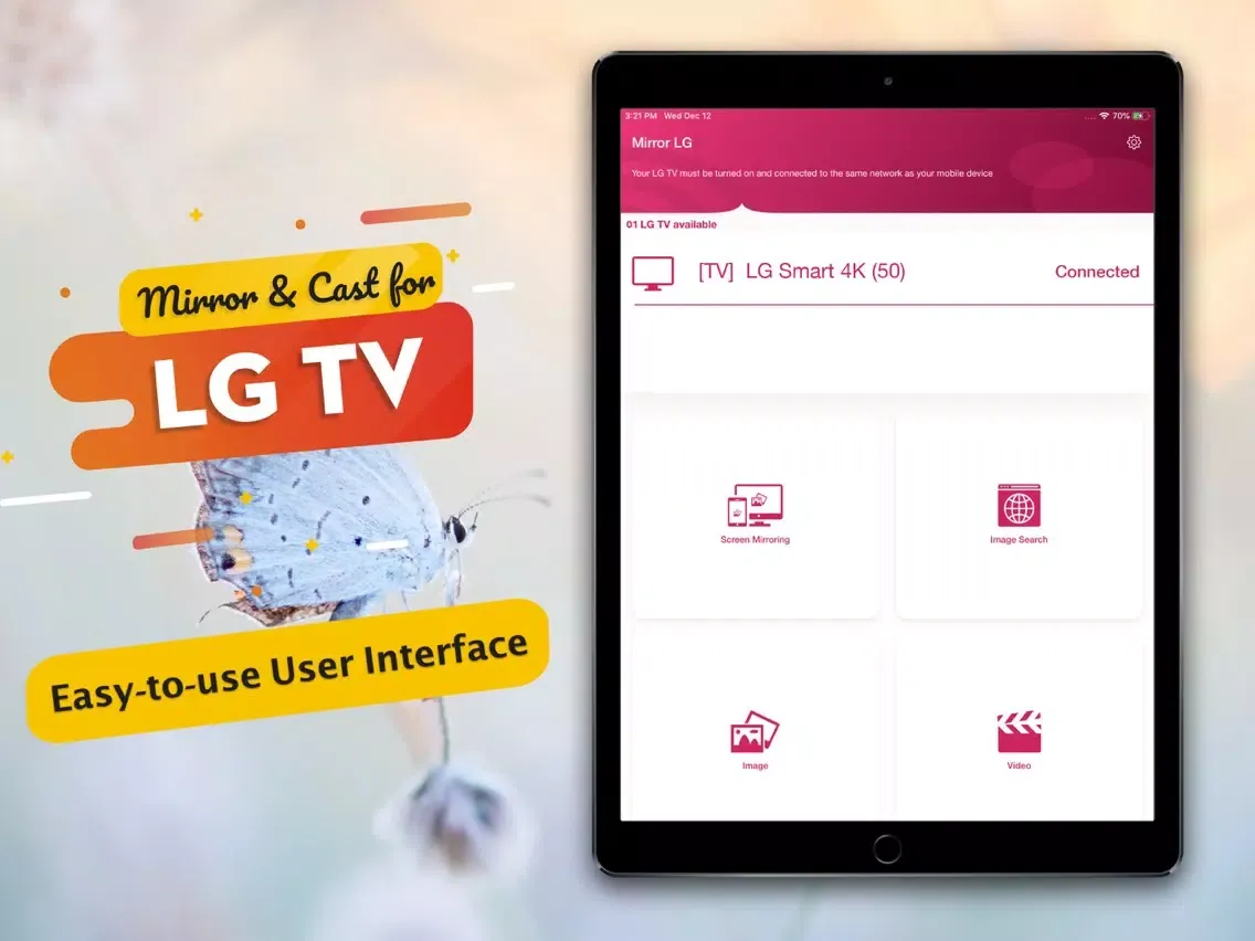 Скриншоты Mirror for LG TV Streamer Cast iPad 