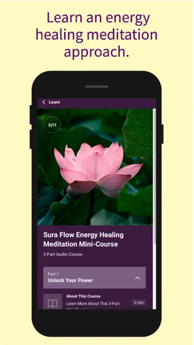 Tangkapan skrin Sura Flow Meditation