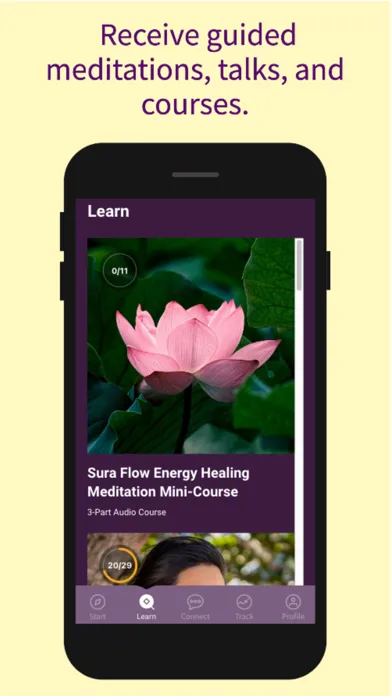 Tangkapan skrin Sura Flow Meditation