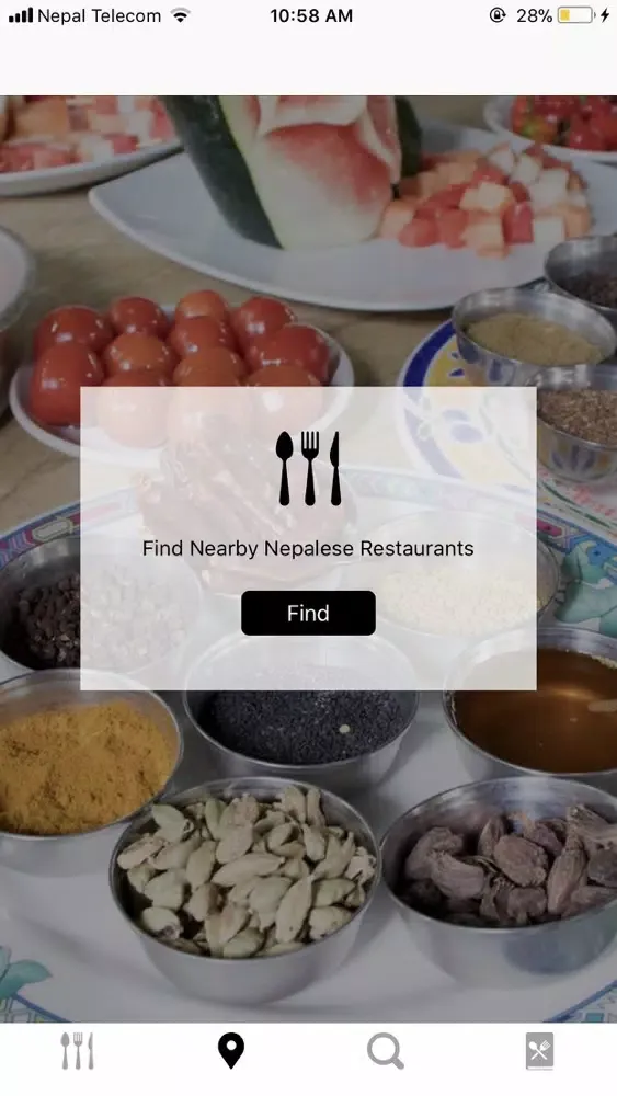 Capturas de tela do Cuisine Nepal