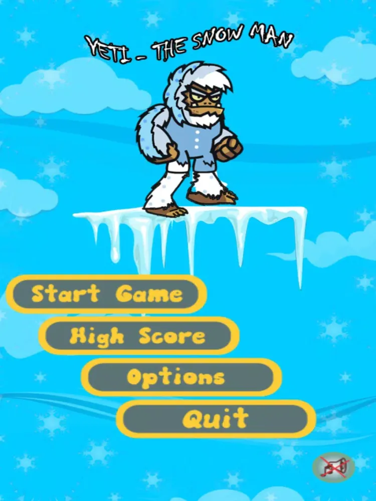 Yeti The Snow Man iPad  Screenshots