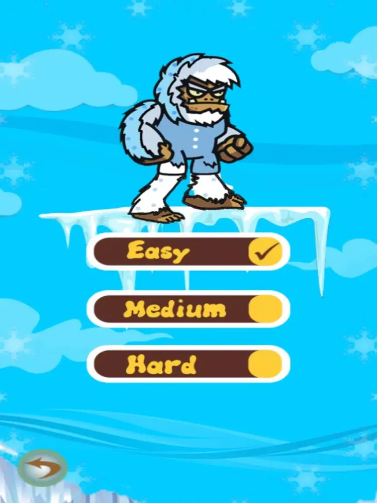 Yeti The Snow Man iPad  Screenshots