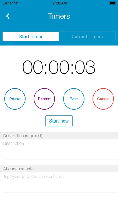 Capturas de pantalla de Osprey Approach Time Recording