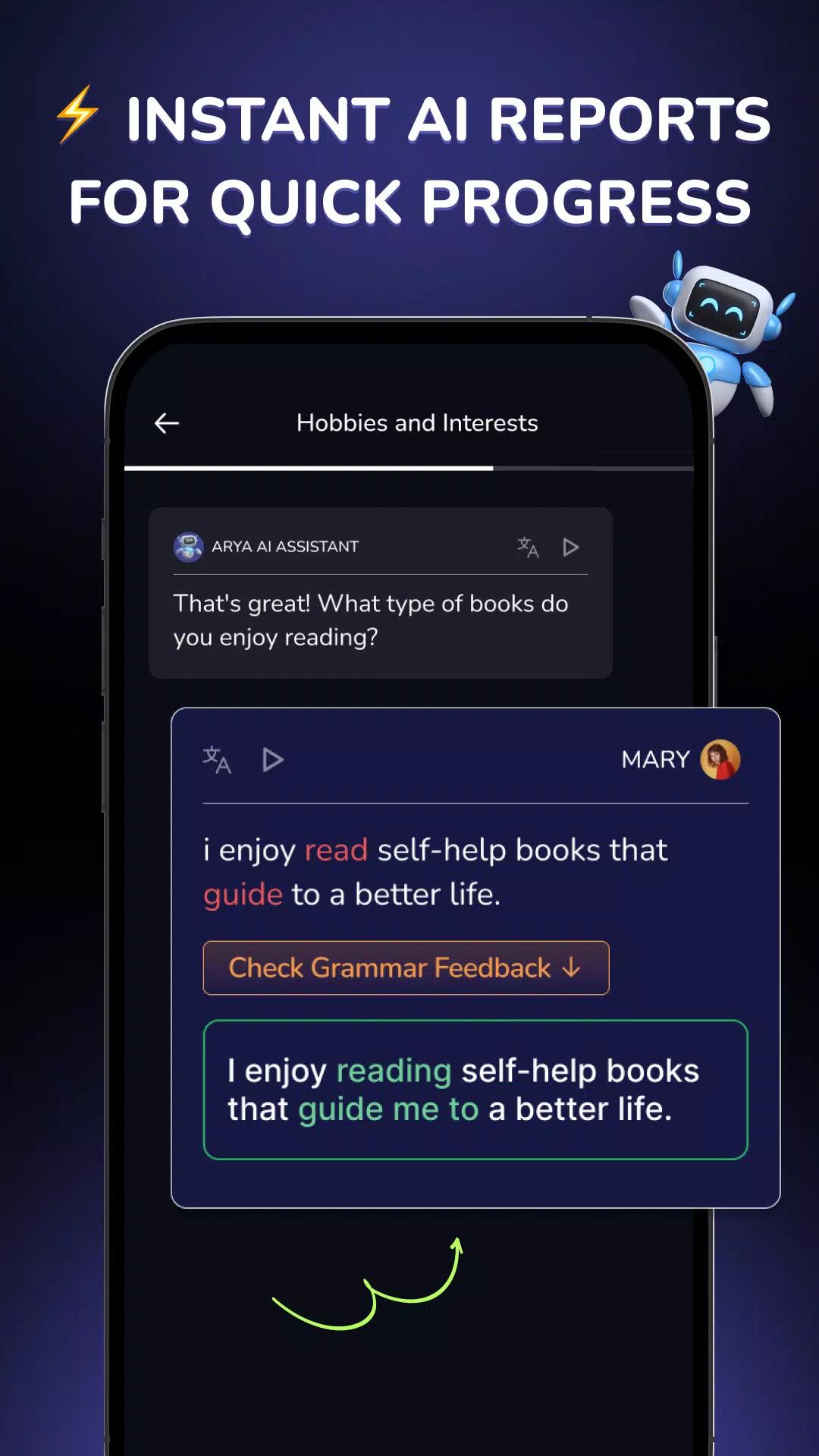 Sivi AI Learn English Speaking Screenshots4