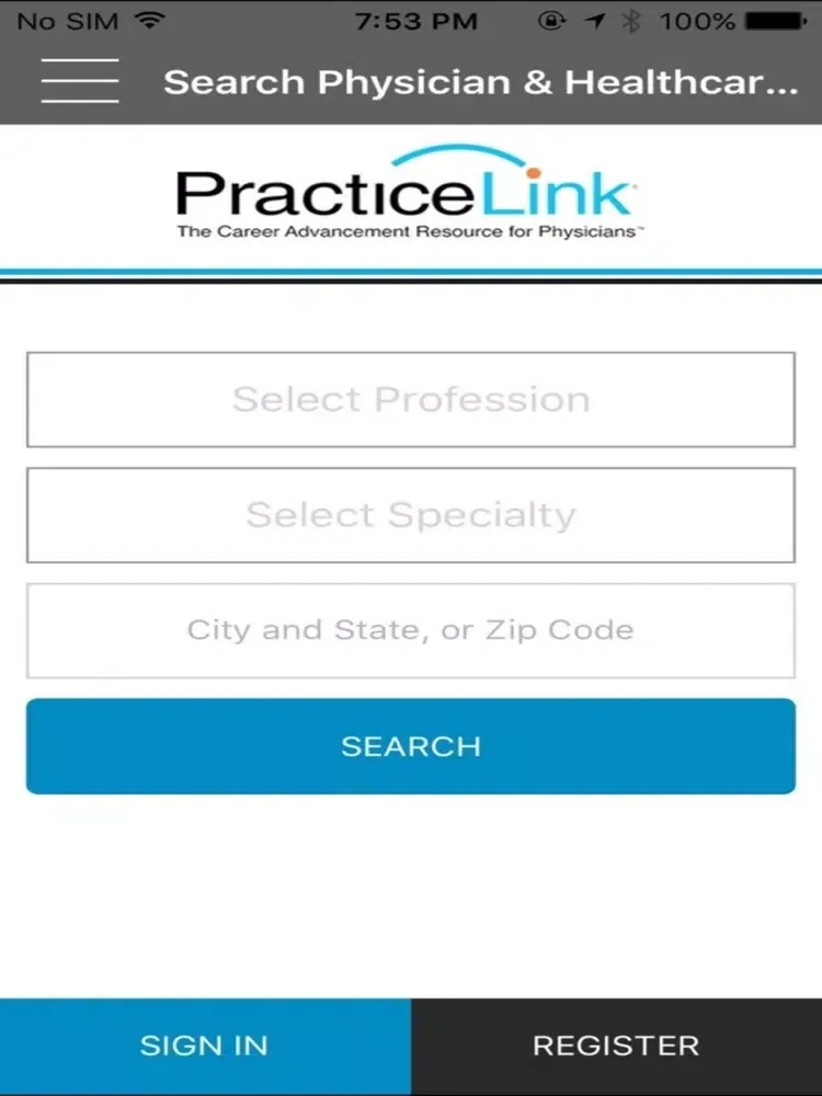 Скриншоты PracticeLink Physician App iPad 