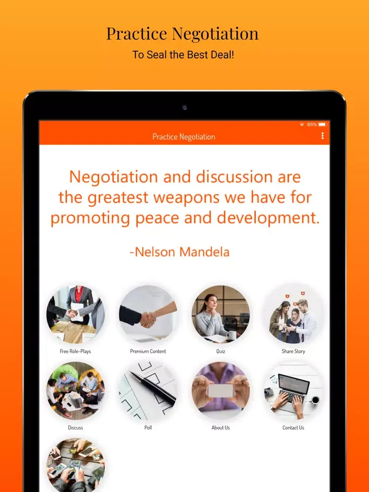 تصاویر Practice Negotiation iPad 