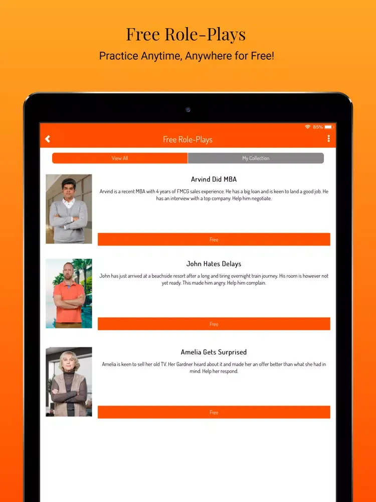 تصاویر Practice Negotiation iPad 