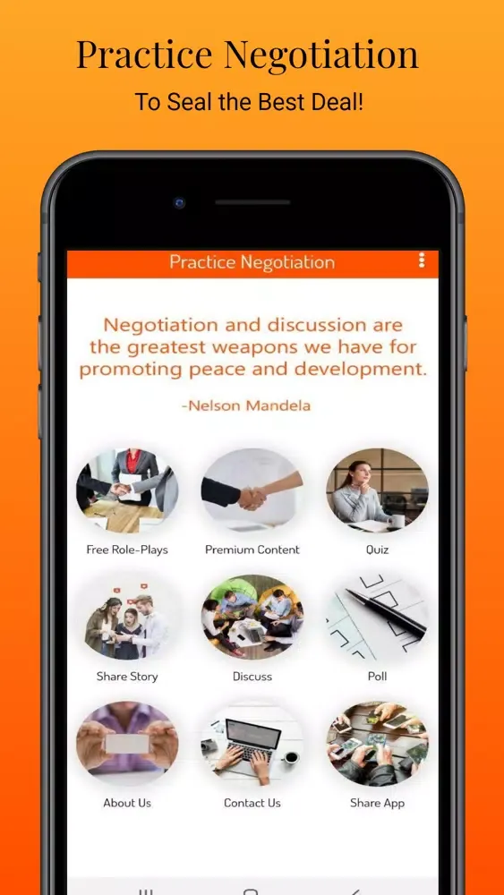 تصاویر Practice Negotiation
