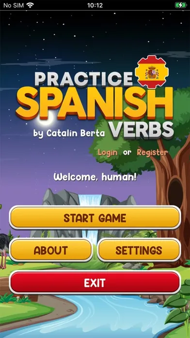 ภาพหน้าจอของ Learn Spanish Verbs Game Extra