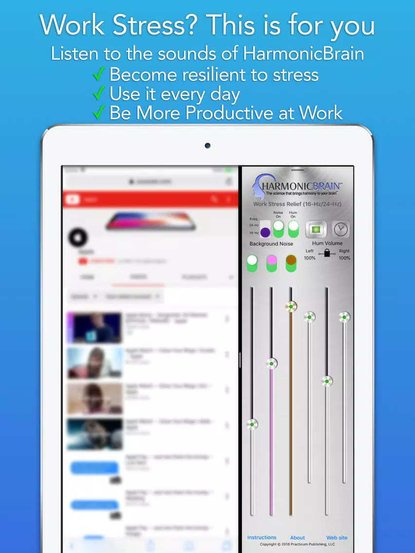 Work Stress Relief iPad 应用截图