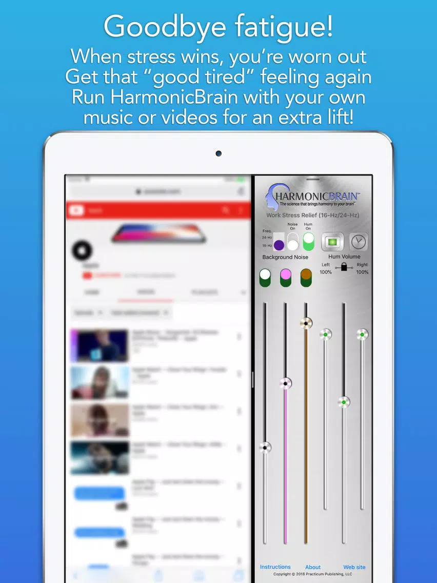 Work Stress Relief iPad 应用截图