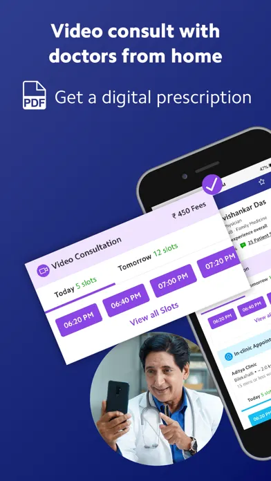 Скриншоты Practo - Consult Doctor Online