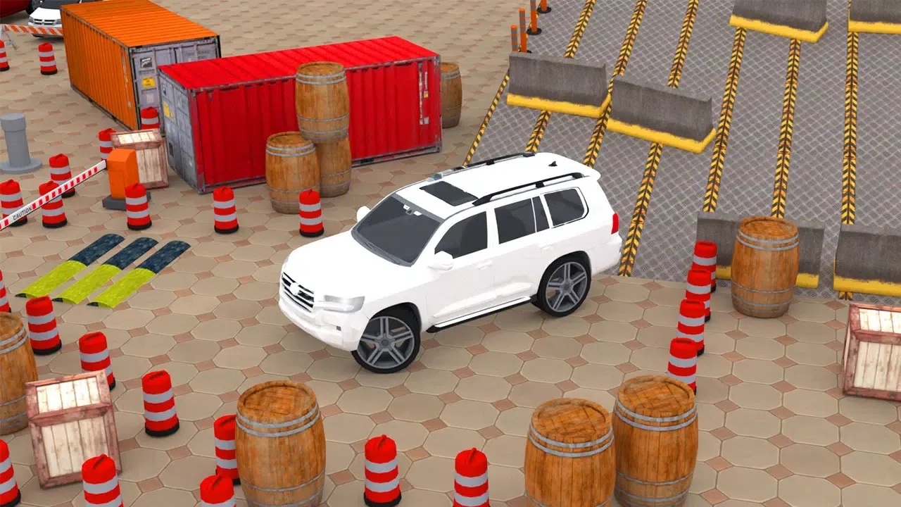 Tangkapan layar Prado Parking Car Games 3D