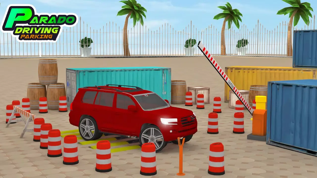 Tangkapan layar Prado Parking Car Games 3D